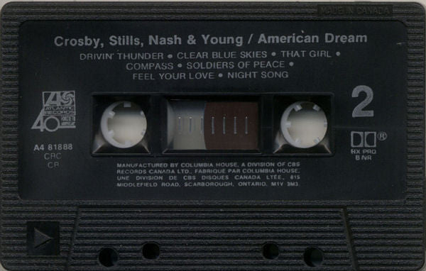 Crosby, Stills, Nash & Young : American Dream (Cass, Album, Club, Dol)