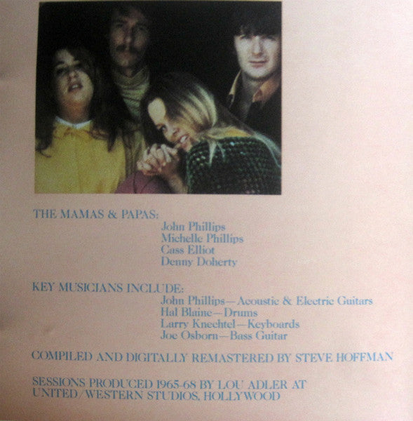 The Mamas & The Papas : 16 Of Their Greatest Hits (CD, Comp, Club, RE, RM)
