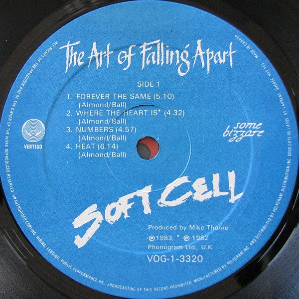 Soft Cell : The Art Of Falling Apart (LP, Album)