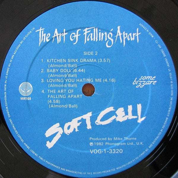 Soft Cell : The Art Of Falling Apart (LP, Album)