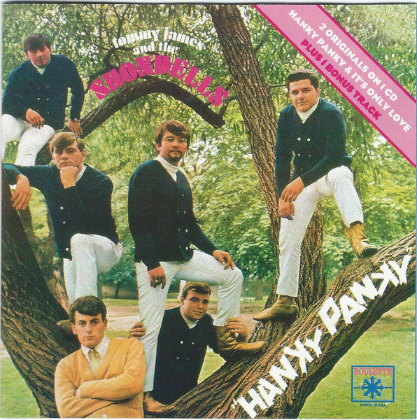 Tommy James & The Shondells : Hanky Panky / It's Only Love (2 Originals On 1 CD) (CD, Comp, Mono)