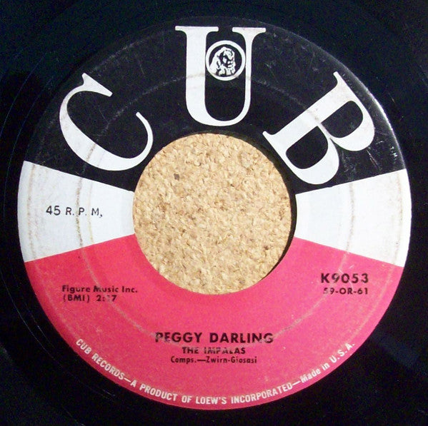 The Impalas : 'Bye Everybody / Peggy Darling (7", Single)