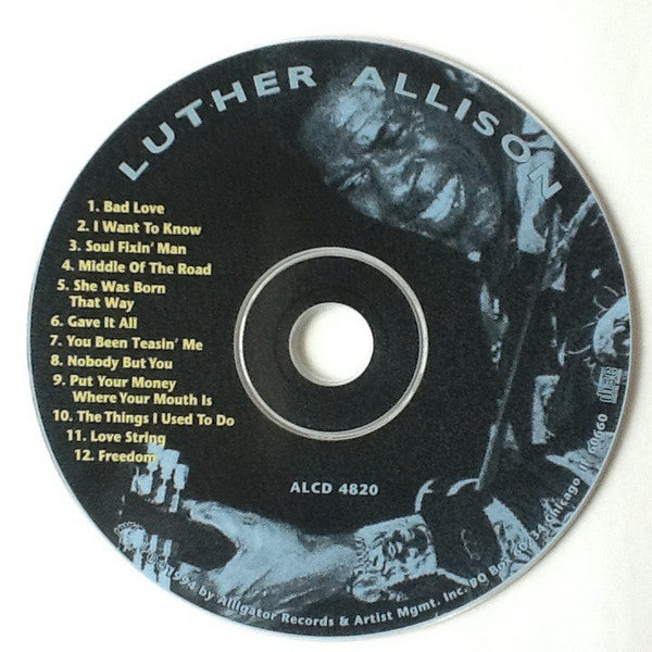 Luther Allison : Soul Fixin' Man (CD, Album)