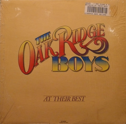 The Oak Ridge Boys : At Their Best (LP, Album, RE)
