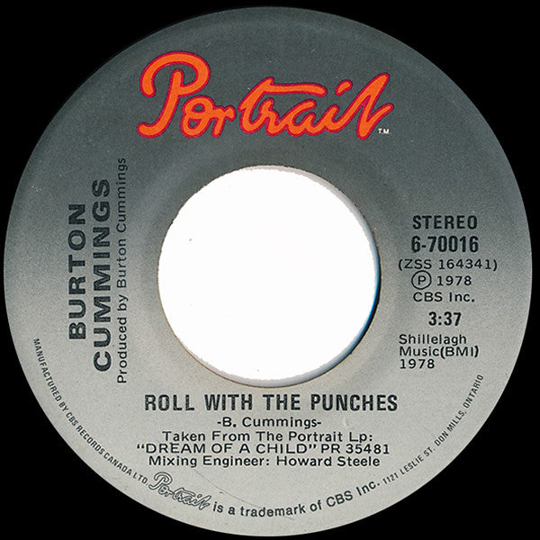 Burton Cummings : Break It To Them Gently (7", Single)