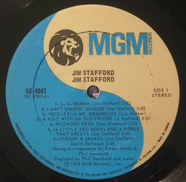 Jim Stafford : Jim Stafford (LP, Album)