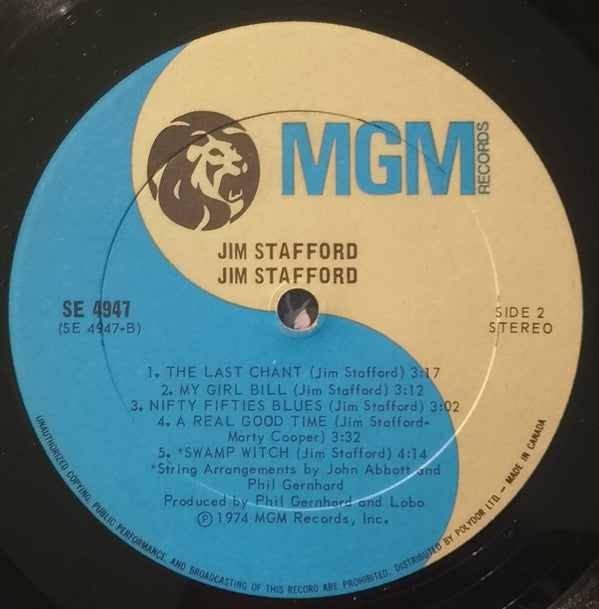 Jim Stafford : Jim Stafford (LP, Album)