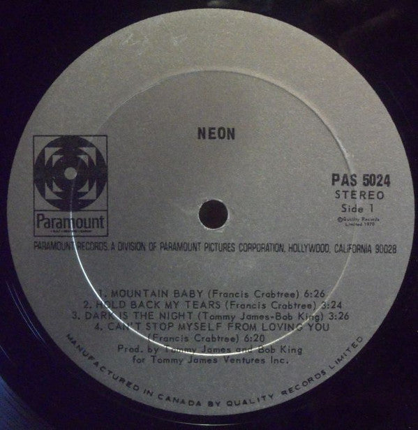 Neon (35) : Neon (LP, Album)