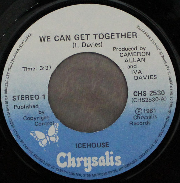 Icehouse : We Can Get Together (7")