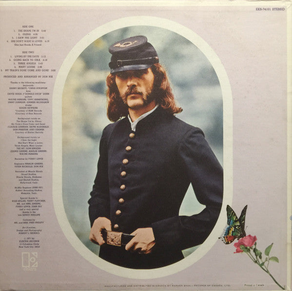 Don Nix : Living By The Days (LP, Album)