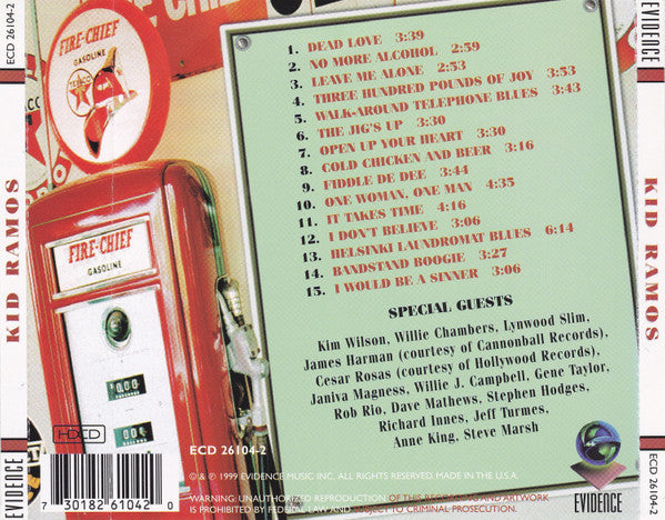 Kid Ramos : Kid Ramos (CD, Album)