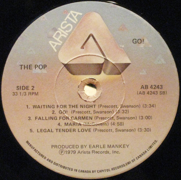 The Pop : Go! (LP, Album)