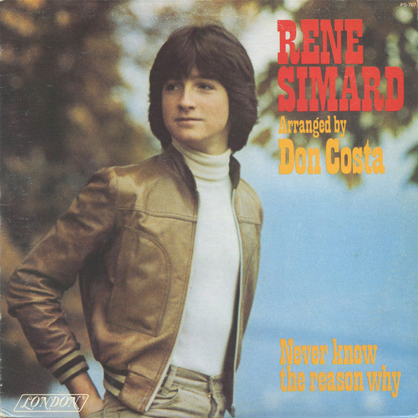 René Simard : Never Know The Reason Why (LP)