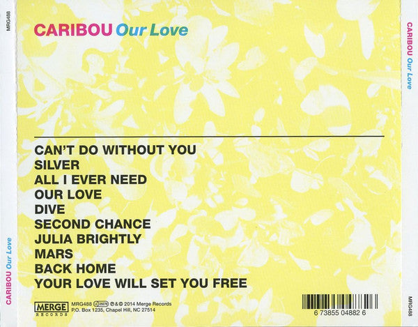 Caribou : Our Love (CD, Album)