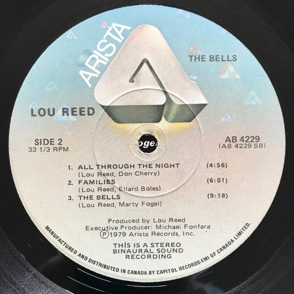 Lou Reed : The Bells (LP, Album)
