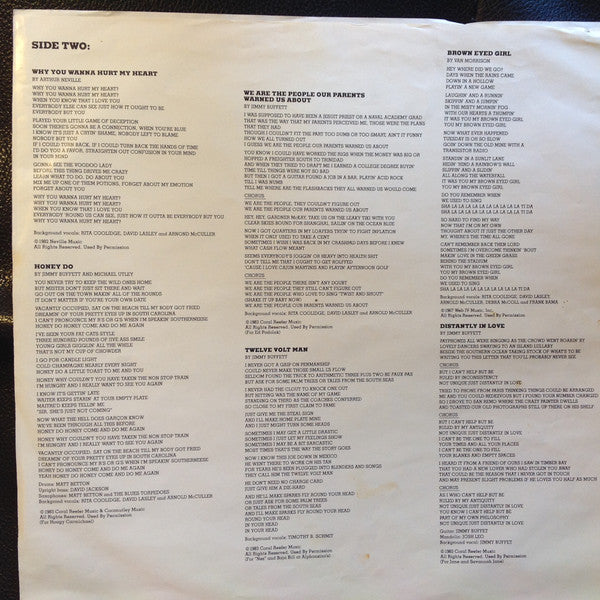 Jimmy Buffett : One Particular Harbour (LP, Album)