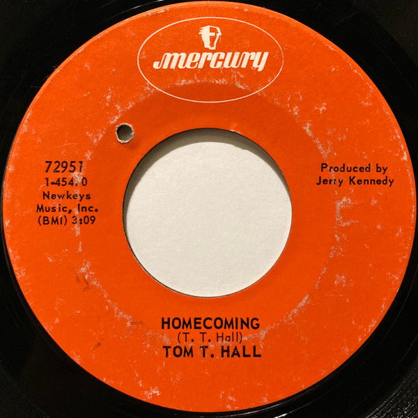 Tom T. Hall : Homecoming (7", Styrene)