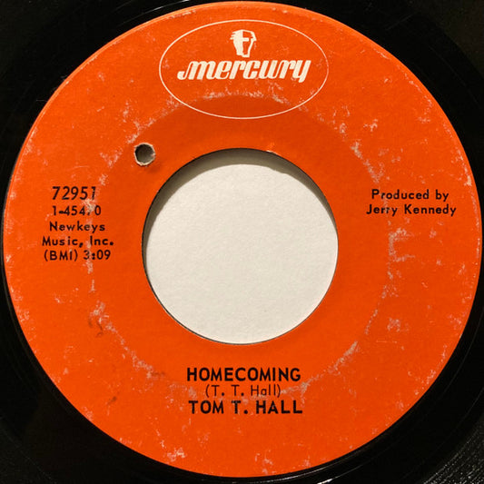 Tom T. Hall : Homecoming (7", Styrene)