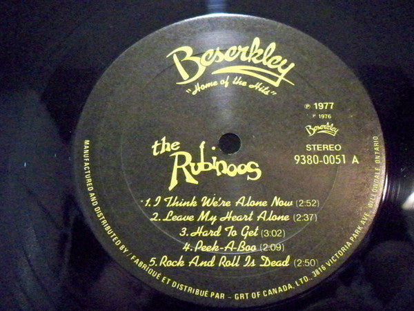 The Rubinoos : The Rubinoos (LP, Album)