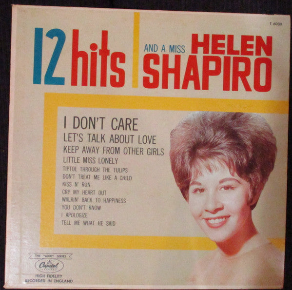 Helen Shapiro : 12 Hits And A Miss (LP, Album)