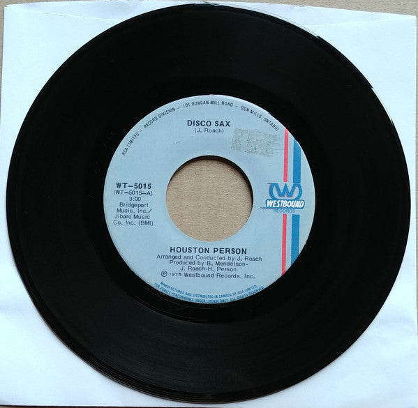 Houston Person : Disco Sax (7")
