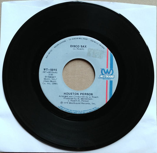 Houston Person : Disco Sax (7")