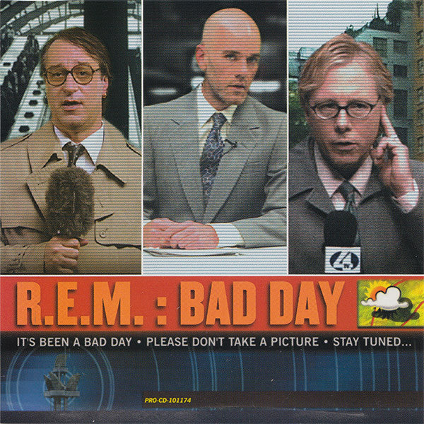 R.E.M. : Bad Day (CD, Single, Promo)