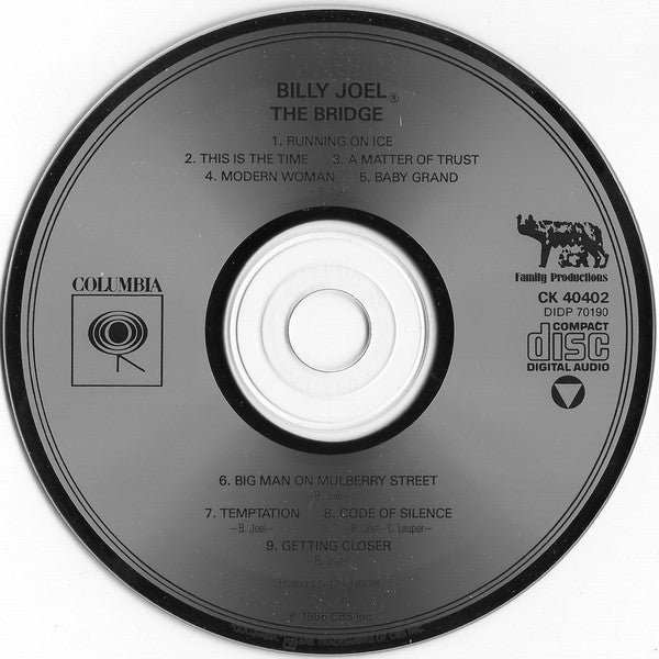 Billy Joel : The Bridge (CD, Album)