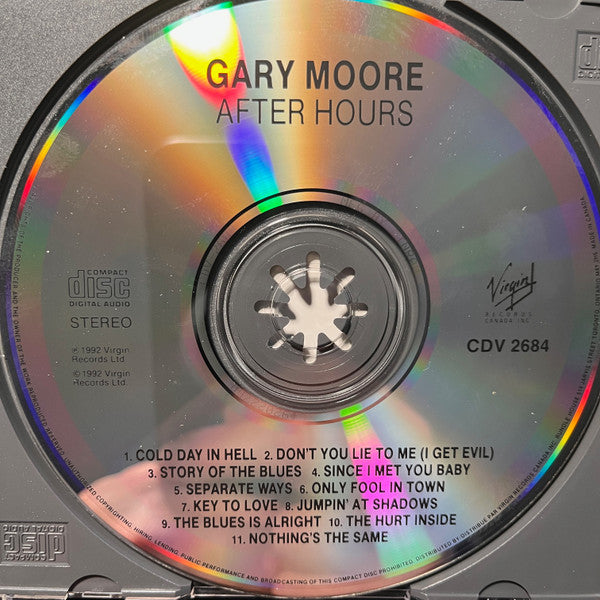 Gary Moore : After Hours (CD, Album)