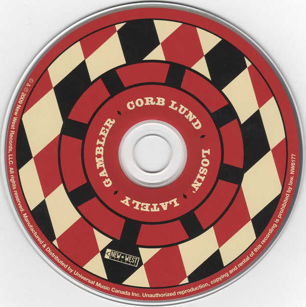 Corb Lund : Losin' Lately Gambler (CD, Album)