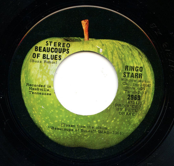 Ringo Starr : Beaucoups Of Blues (7", Single)