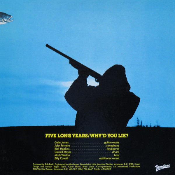 Colin James (2) : Hook, Line And Single (12", Single)