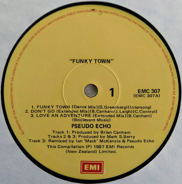 Pseudo Echo : Funky Town - The Album (LP, Album)