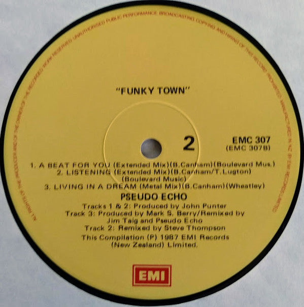 Pseudo Echo : Funky Town - The Album (LP, Album)