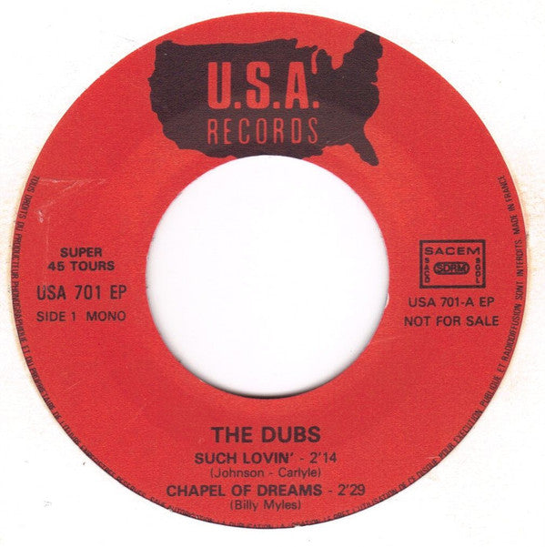 The Dubs / Randy & The Rainbows / The Willows : Such Lovin' (7", EP, Promo)