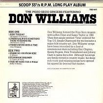 The Pozo Seco Singers* Featuring Don Williams (2) : The Pozo Seco Singers Featuring Don Williams (7", Album, Comp)