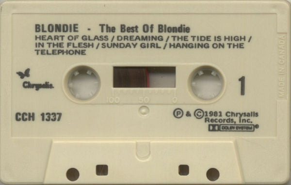Blondie : The Best Of Blondie (Cass, Comp, Club, Dol)
