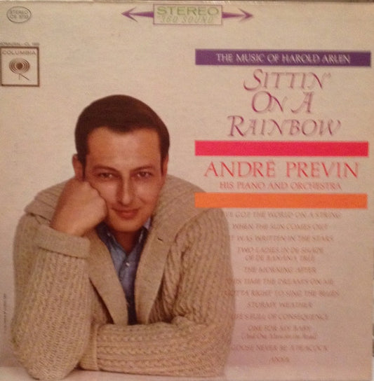 André Previn , His Piano And André Previn And His Orchestra : Sittin' On A Rainbow - The Music Of Harold Arlen (LP, Album)