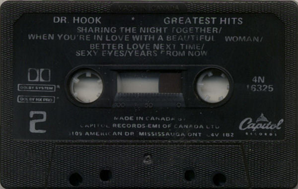 Dr. Hook : Greatest Hits (Cass, Comp, Dol)