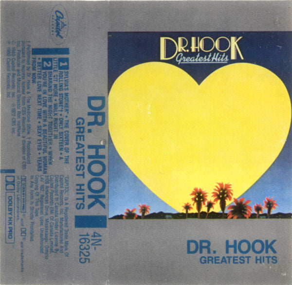 Dr. Hook : Greatest Hits (Cass, Comp, Dol)