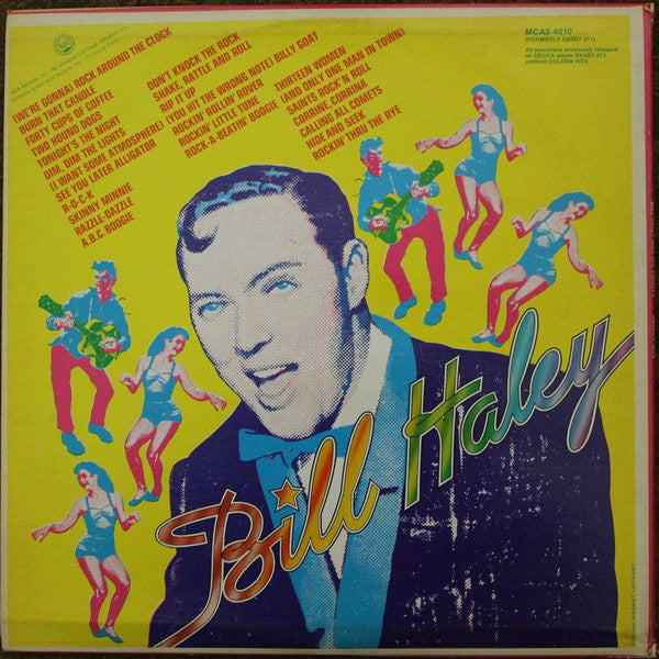Bill Haley And His Comets : Golden Hits (2xLP, Comp, RE)
