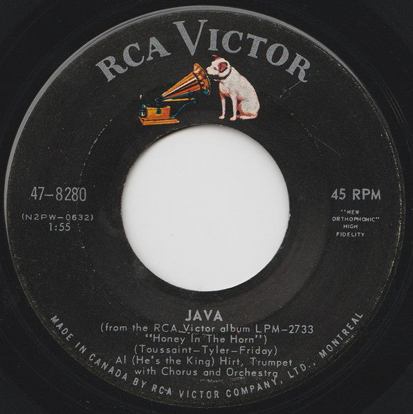 Al Hirt : Java (7", Single)