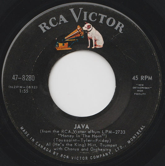 Al Hirt : Java (7", Single)