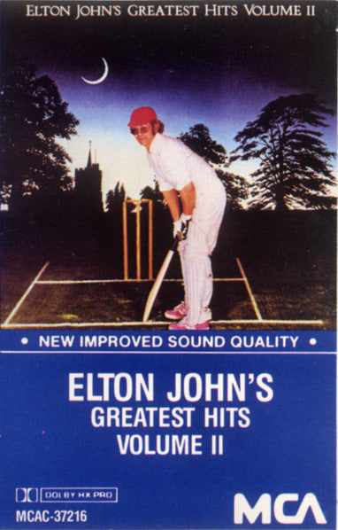 Elton John : Elton John's Greatest Hits Volume II (Cass, Comp, RE, ►'s)