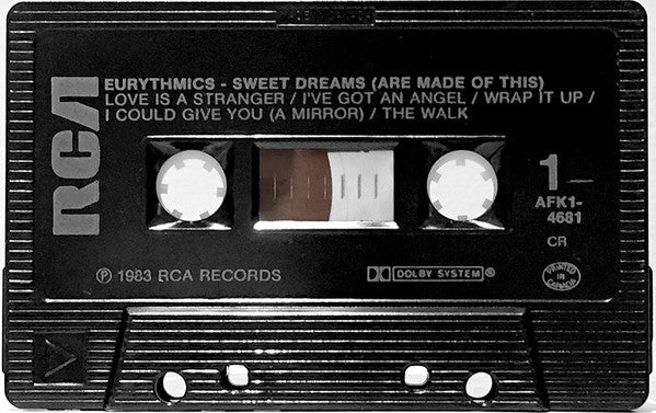 Eurythmics : Sweet Dreams (Are Made Of This) (Cass, Album, RE)