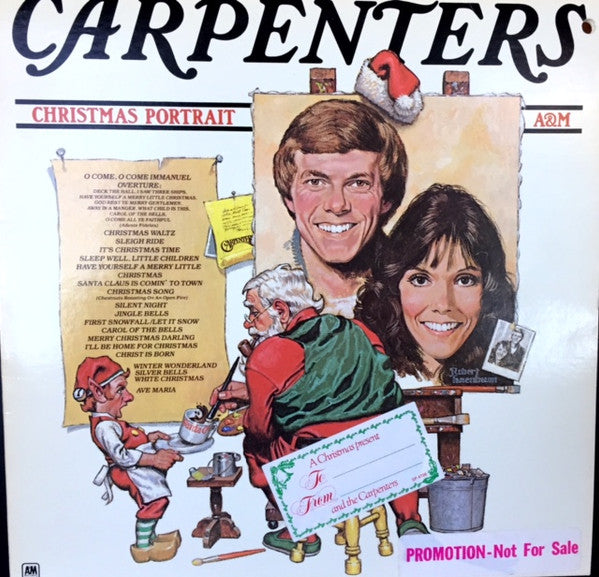 Carpenters : Christmas Portrait (LP, Album, Promo, San)