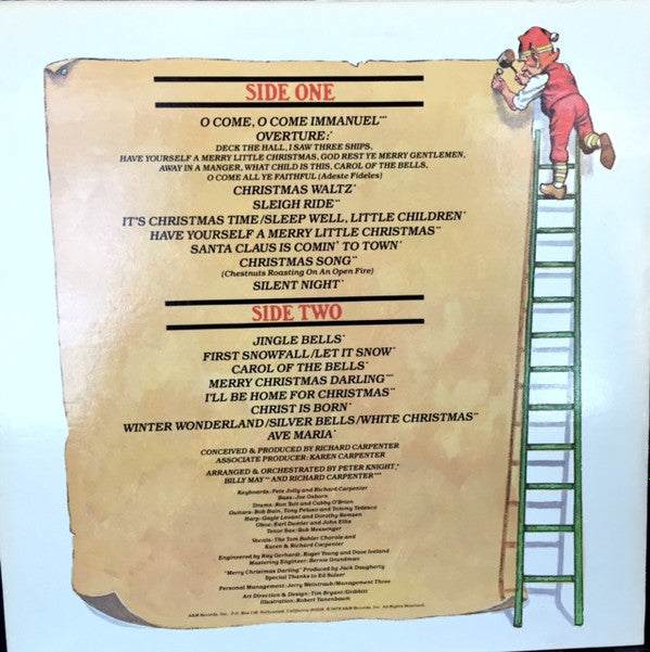 Carpenters : Christmas Portrait (LP, Album, Promo, San)