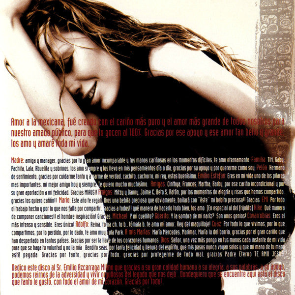 Thalía : Amor A La Mexicana (CD, Album)