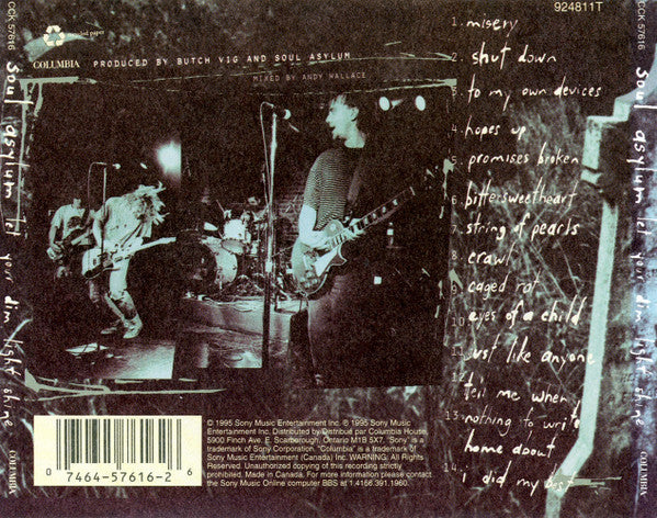 Soul Asylum (2) : Let Your Dim Light Shine (CD, Album, Club)