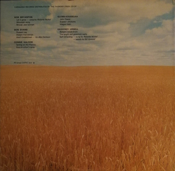 Roberta Nichol, Georgina Betts : Prairie Grass, Prairie Sky (LP, Album, Gat)